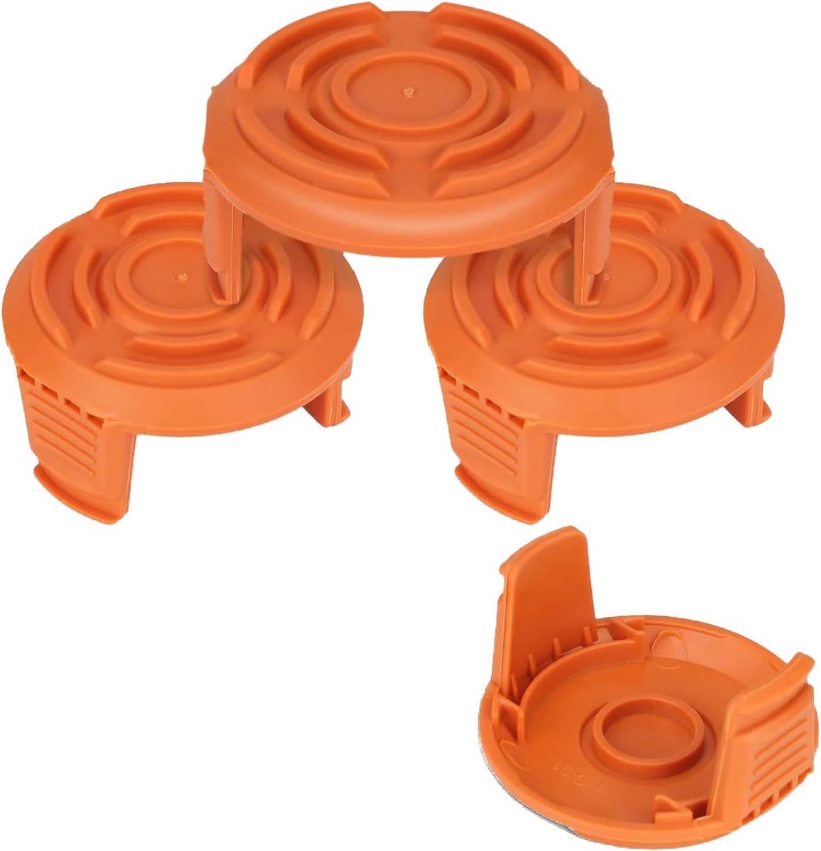Set van 4 Spoelkapjes Vervangend voor Accu Grastrimmer Onderdelen 20V