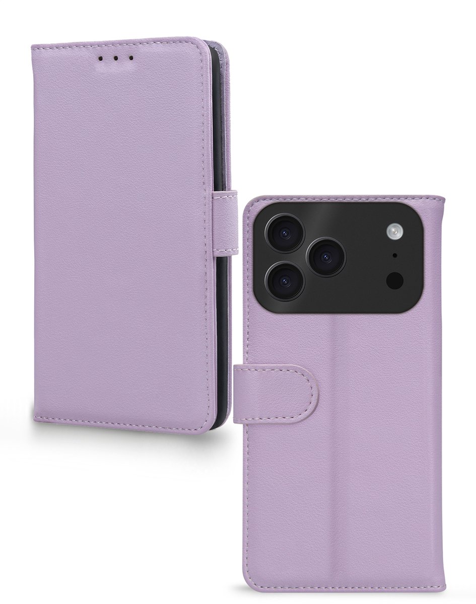 Mobilize Premium Gelly Wallet Book Case - Geschikt voor Apple iPhone 17 Pro Max - Purple