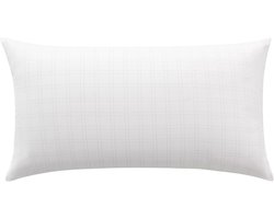 Extrafirm Kussen Wit - Zeer Stevig Anti-Stress Slaapkussen 75 cm