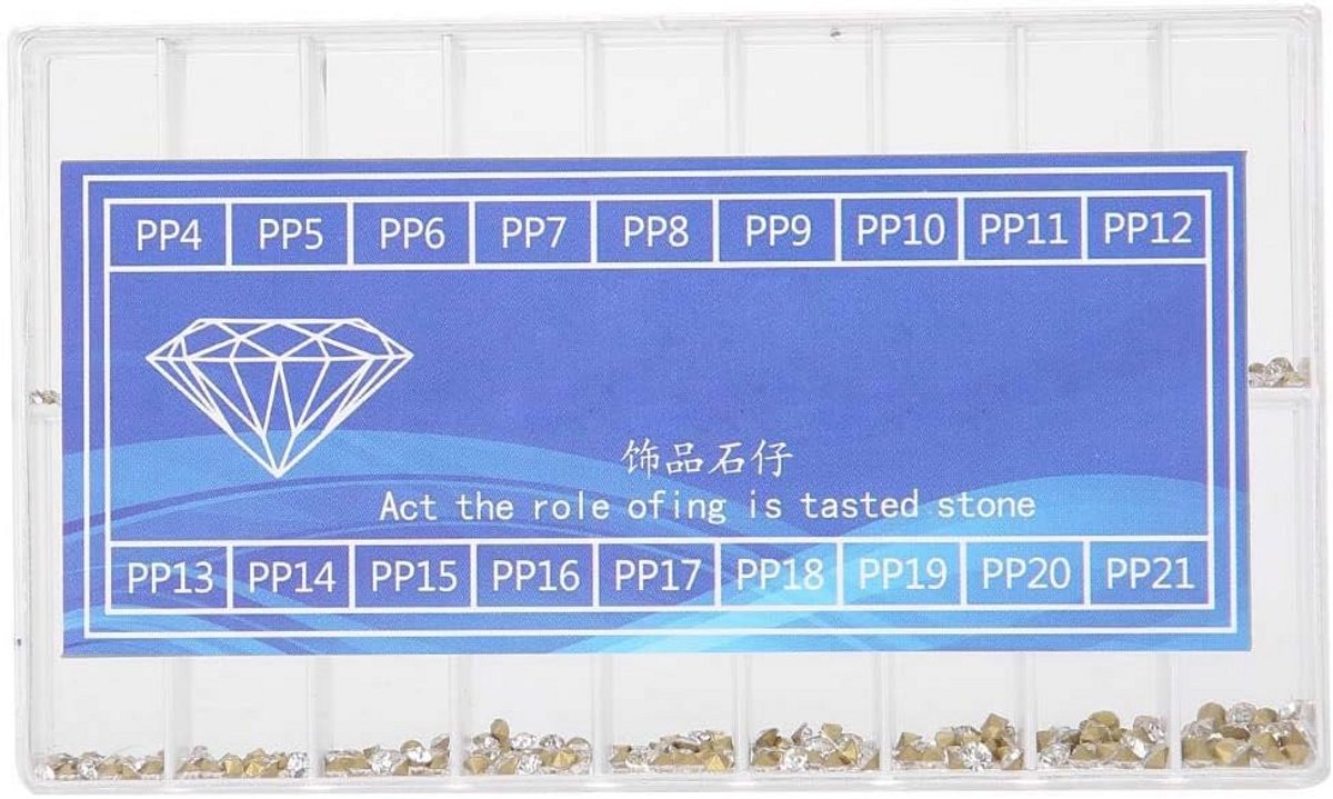 Strass Set voor Horloge Reparatie en Decoratie - 18 Maten Kristallen