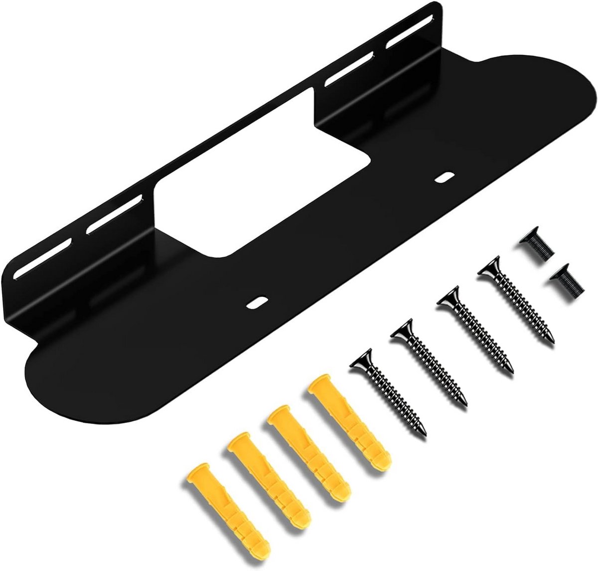 Stevige Wandsteun voor Sonos Beam Soundbar (Gen 1 & Gen 2) - Ruimtebesparende Montagebeugel, Zwart