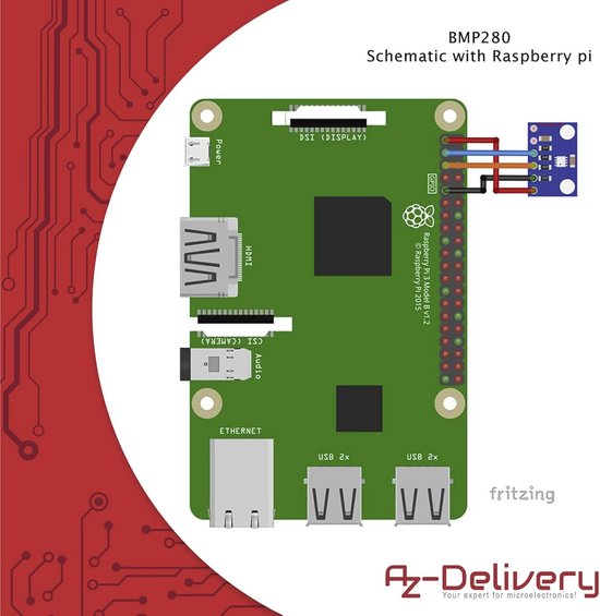 Barometric Sensor for Air Pressure Measurement - Compatible with ...