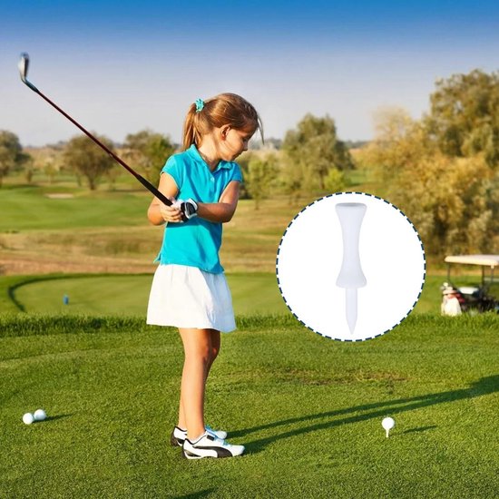 Provento - Plastic golftees voor winter- en zomergolf, set van 105, diverse maten en kleuren — afbeelding 2