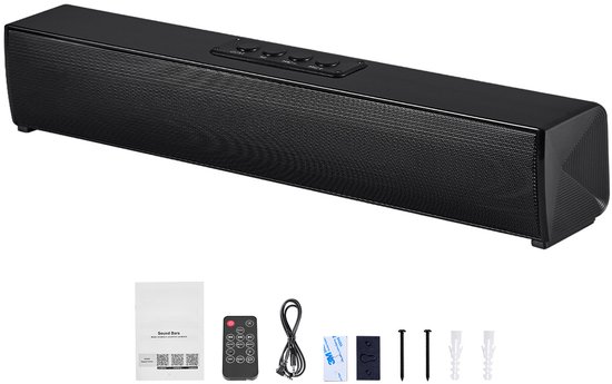 Compacte 17-Inch Soundbar 2.0 met Bluetooth en - Compacte - €46,99