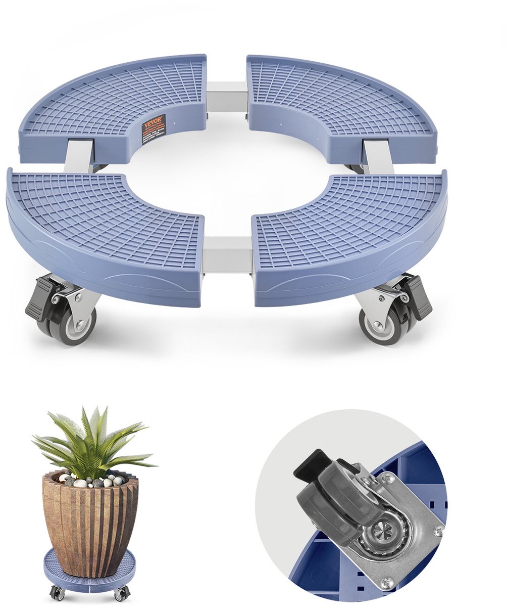 VEVOR Afvalbakkar Rond 380-580mm Verstelbaar 181,4kg