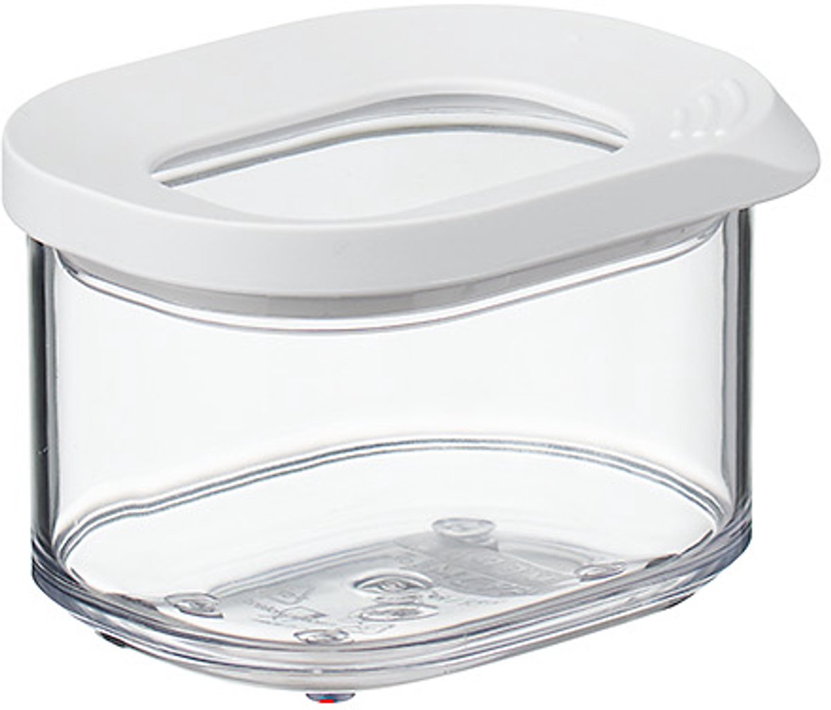 Mepal – Bewaardoos Modula Mini 175 ml – wit –– voorraaddoos - bewaardoos met deksel – luchtdicht – transparant - stapelbaar