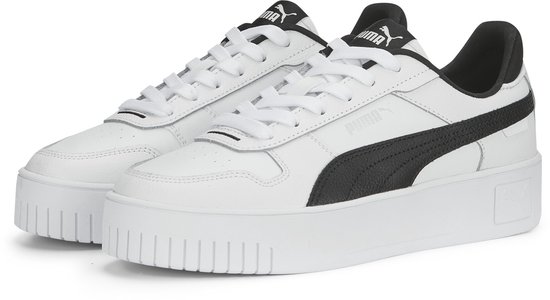 PUMA Carina Street Dames Sneakers - Wit/Zwart