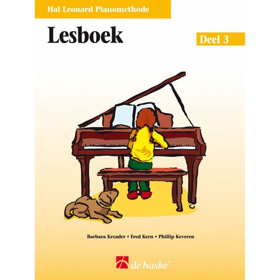 HAL LEONARD PIANOMETHODE LESBOEK 3 - cover