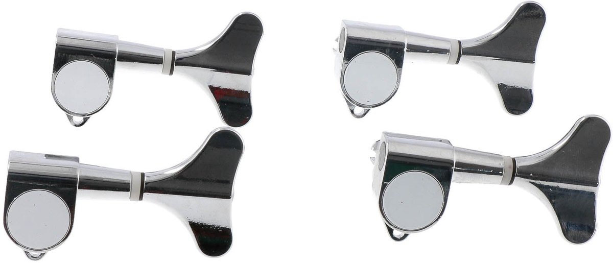 4-in-line stemmechanieken voor basgitaar chrome Fazley 10550
