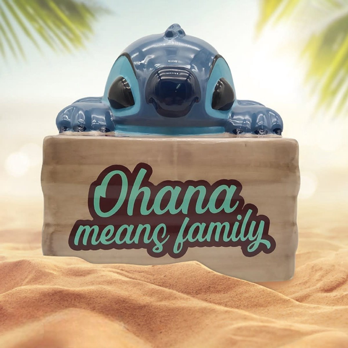 Lilo & Stitch Ohana koekjestrommel Beschuitbus meerkleurig Unisex