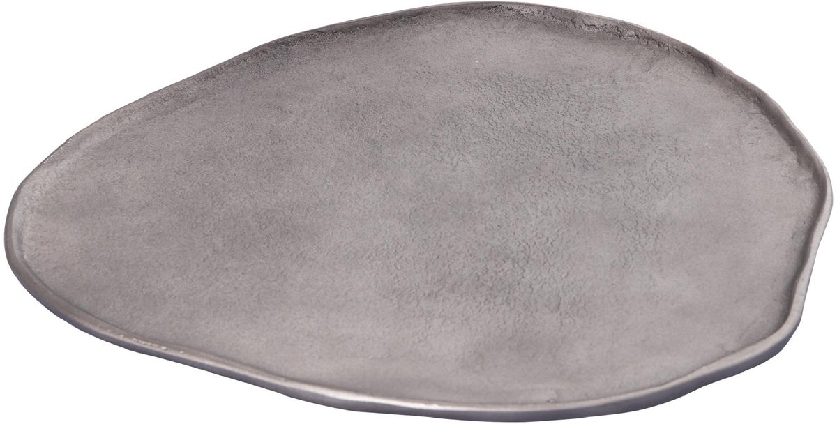 PTMD Dienblad Kora - Zilver - 36x30x1cm