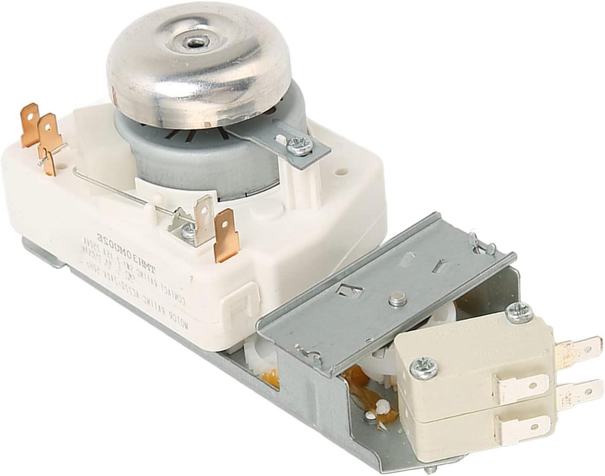Provento - Vervangende timer voor magnetronoven: compact en hittebestendig, 220‑240V roestvrij staal