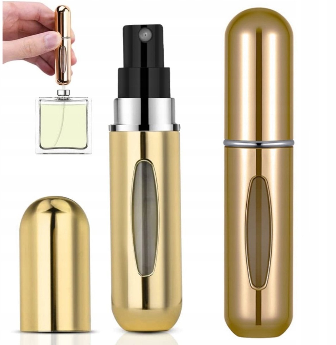 Reisverstuiver Parfum 5ml - Compact & Lekvrij