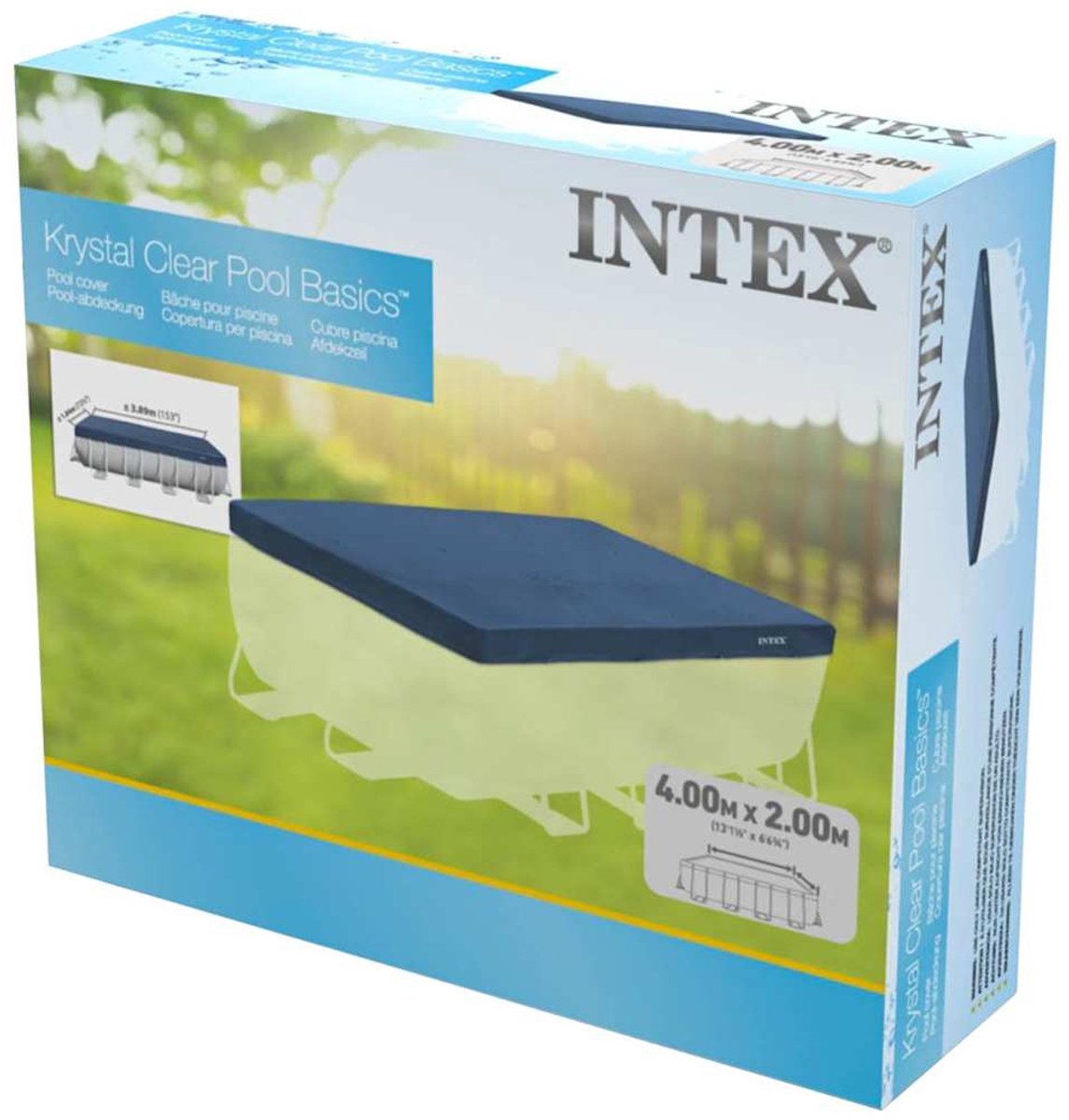 Intex Zwembad Afdekzeil - Rechthoekig 400 x 200 cm — afbeelding 12