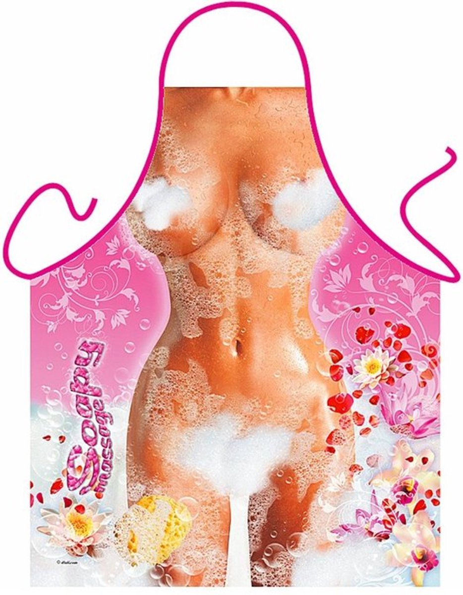Soapy Massage - Sexy Grappig Leuk Kookschort Keukenschort