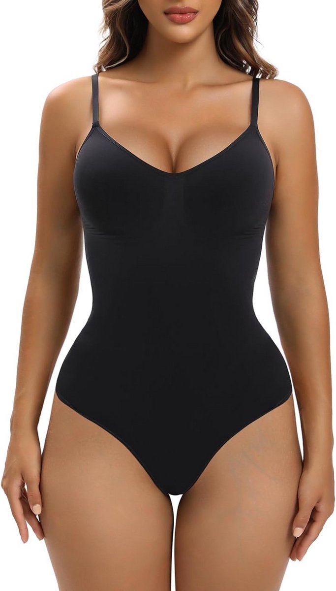 Naadloze Dames Bodysuit met Buikcontrole en Taille Sculpting