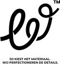 Logo Wocha met de tekst 'Jij kiest het materiaal. Wij perfectioneren de details.'