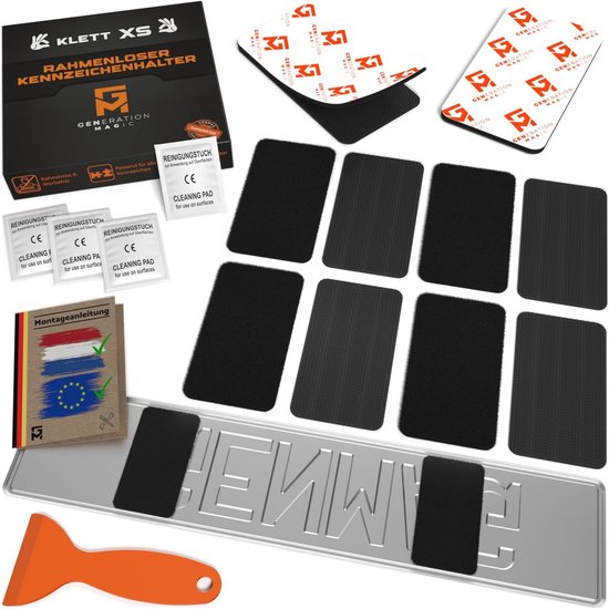 WingFly Kentekenplaathouder Voor Motor – Verstelbare Hoek, LED-verlichting, Aluminium, Universele Montage, Geschikt Voor De Meeste Motoren, In Hoogte En Hoek Instelbaar