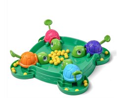 Turtle Bean Game – Interactief Kinderspel – 36 Bonen – Kleurrijk Gezelschapsspel voor 2-4 spelers – Educatief & Leuk voor Familie en Kinderen