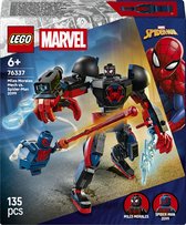 LEGO Marvel Miles Morales Mecha vs. Spider-Man 2099 - Ensemble de Construction avec Jouet pour Enfants - 76337