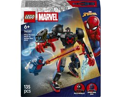 LEGO Marvel Miles Morales Mecha vs. Spider-Man 2099 - Bouwpakket met Speelgoed voor Kinderen - 76337 Image