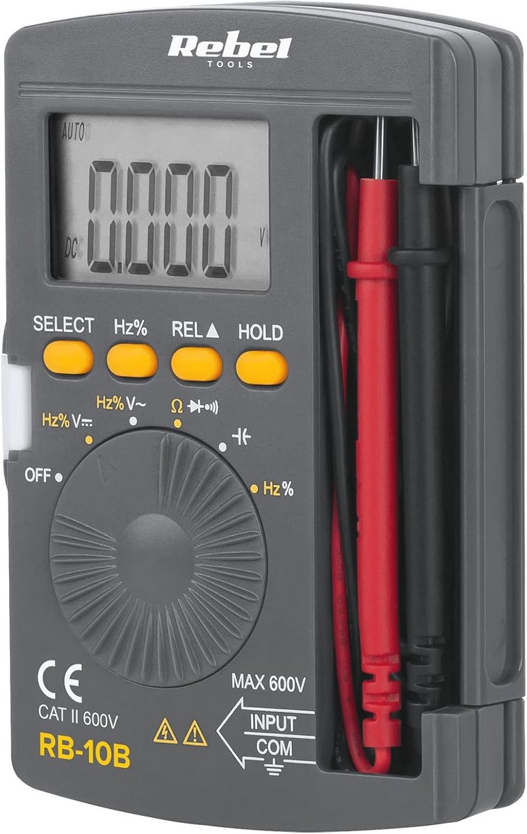 Zakmeter Multimeter met Handmatige en Automatische Functies