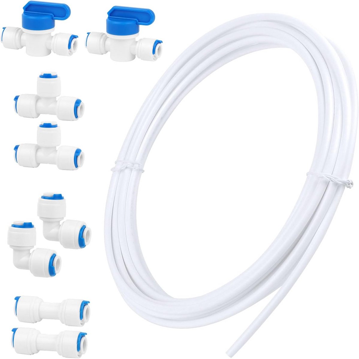 Universele Wateraansluitset voor Koelkast en Waterfilter 10 Meter Slang