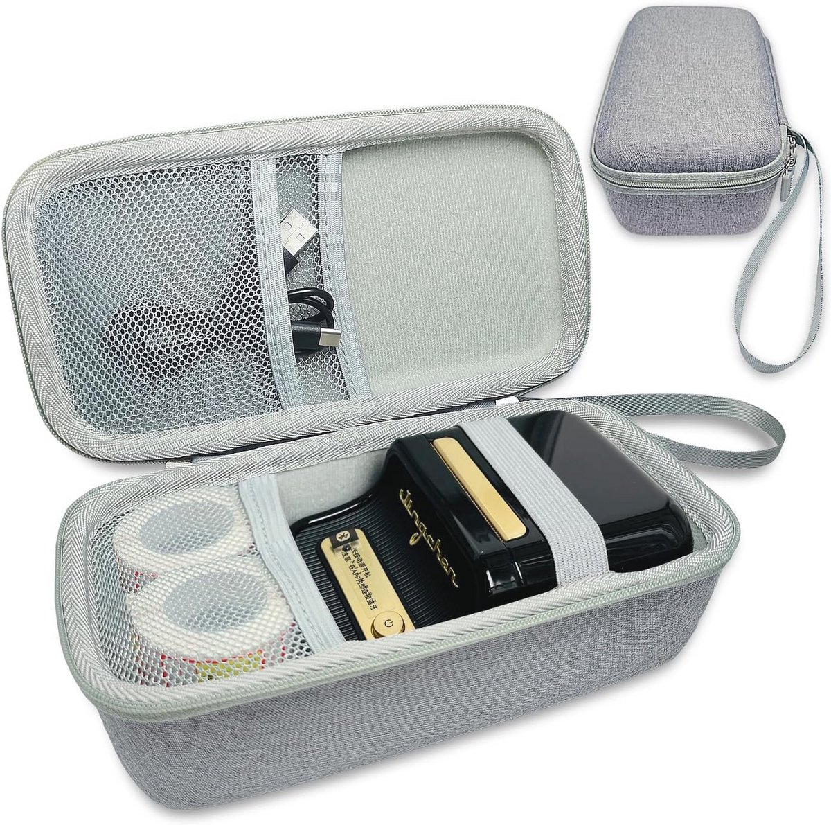 Hoesje voor Draadloze Label Makers - Opbergtas voor Thermische Labelprinters