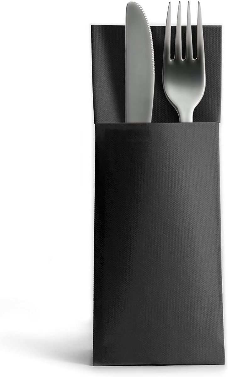Hoogwaardige 50 Stuks Disposable Bestek Servetten in Tasvorm