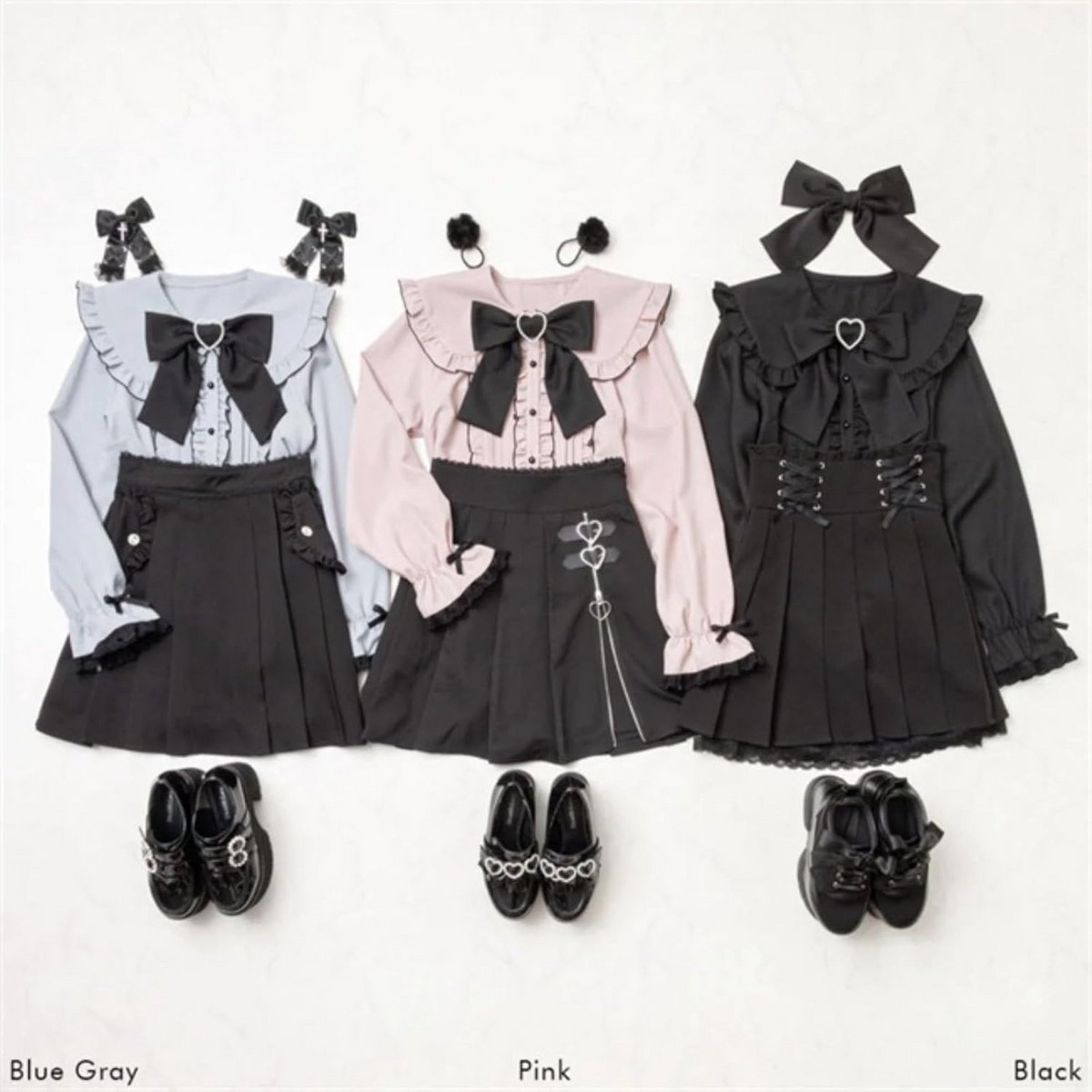 Dames Blouse met Kant en Mesh - Gothic Lolita Stijl Shirt met Lange Mouwen