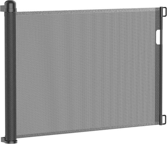 UISEBRT Uittrekbare veiligheidsbarrière voor baby's en huisdieren, 0-150 cm, wit