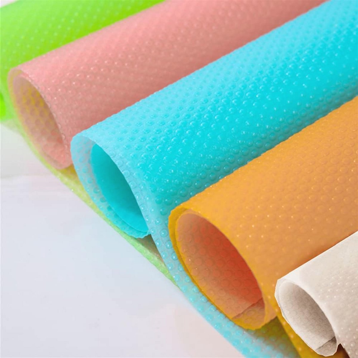 Antislip Koelkast Pads - 5 Stuks Multikleur voor Lades en Kasten