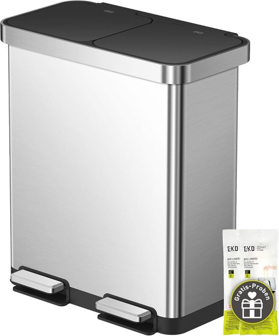 ELLETIPI ptc28120504F C10PPV Poubelle de tri sélectif de tiroir - PTC28