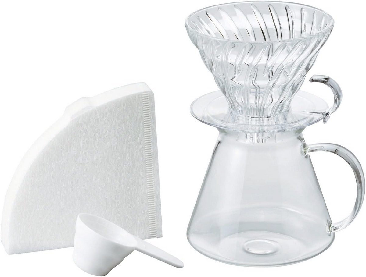 V60 Zetset van Glas - 600 ml