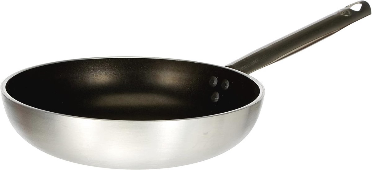 Hoogwaardige Aluminium Koekenpan met Antiaanbaklaag - 24 cm