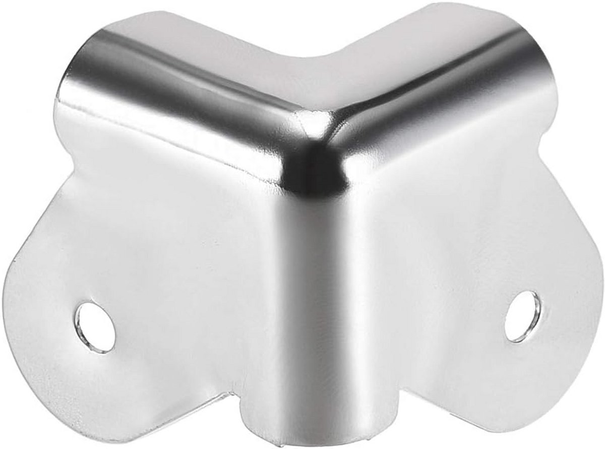 Luidsprekerhoekbeschermers - Hoekbescherming voor luidsprekers, 4 stuks, metalen behuizing