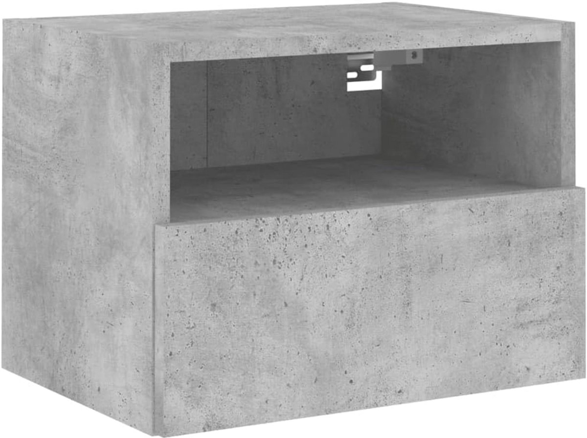 Drijvende TV-wandmeubel in gegraveerd hout - Opbergruimte en stijl voor je woonkamer