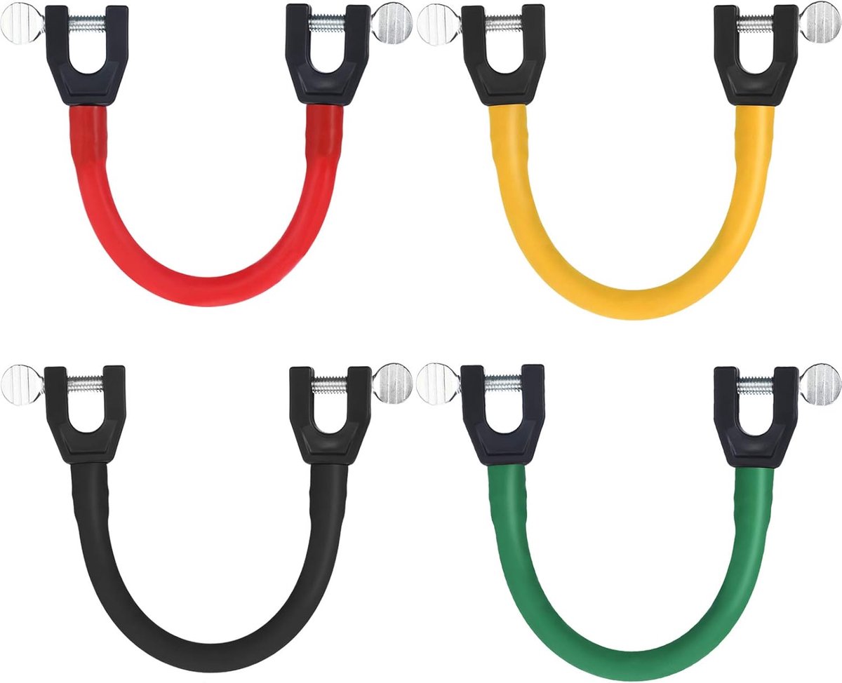 4-delige ski-kopconnector trainer - Geel + Rood + Zwart + Donkergroen