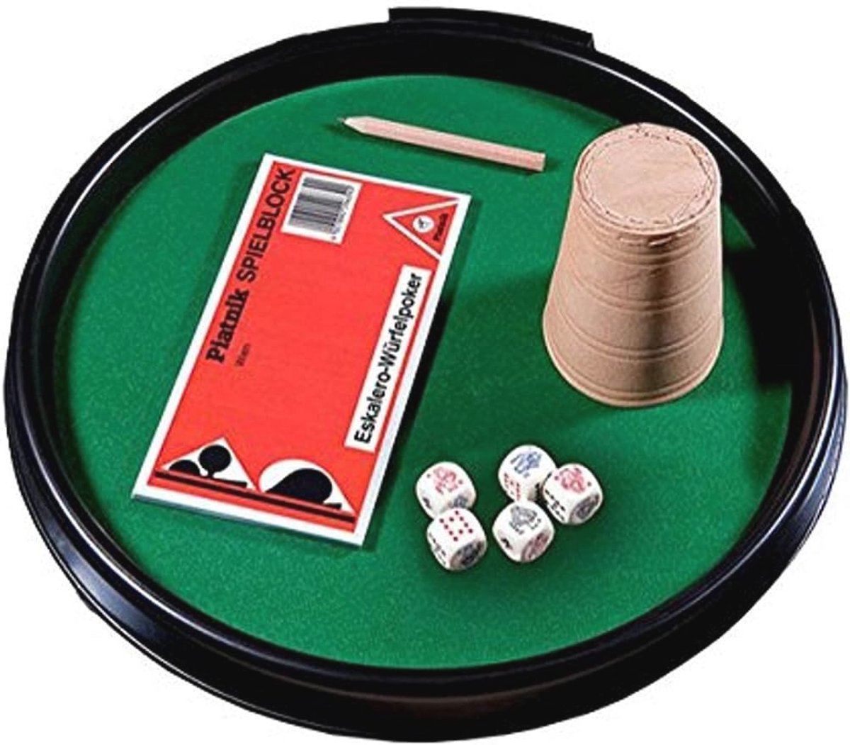 Dobbelstenen Poker Set