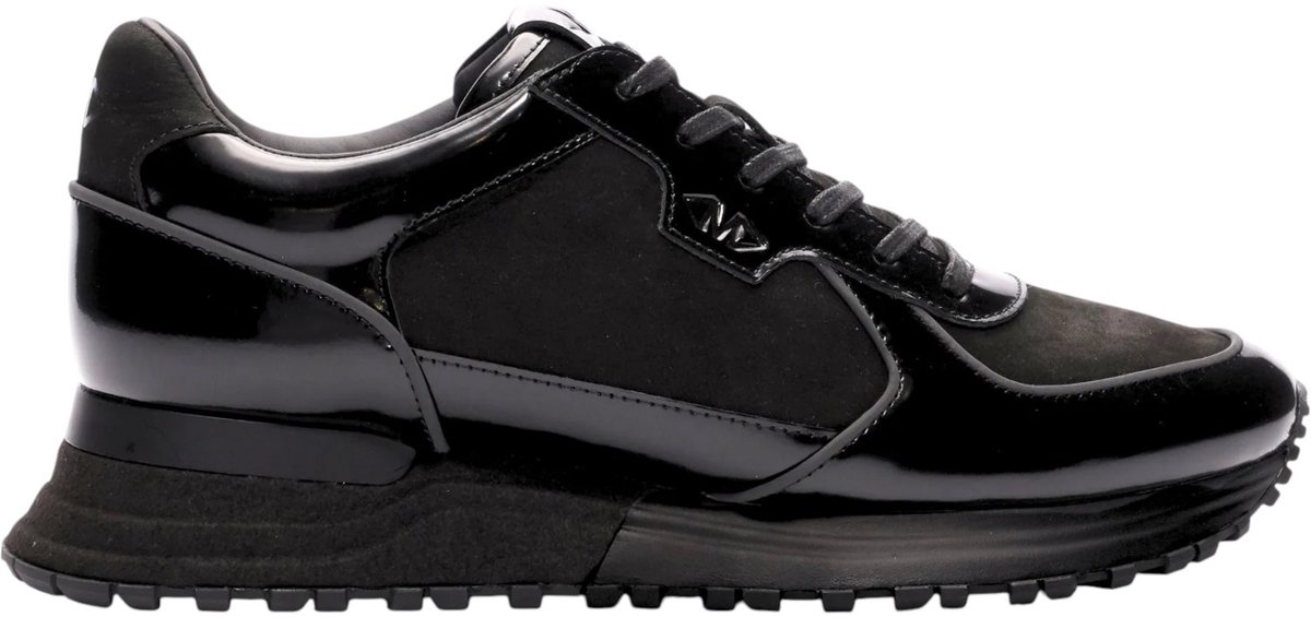 Mallet London Heren Sneaker Zwart TE2020BLKO Boundary