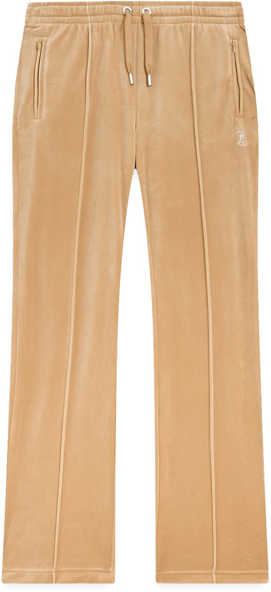 Juicy Couture Juicy Couture Tina Velour Track Pant With Diamante Branding - Maat M