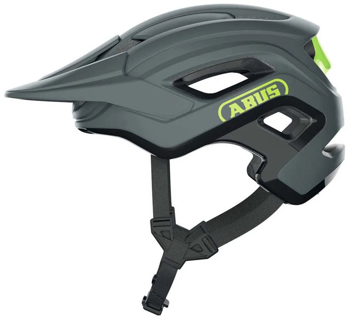 Fietshelm ABUS CLIFFHANGER concrete grey S - 51-55 cm - grijs - Geschikt voor gebruik op mountainbikes - 300 g