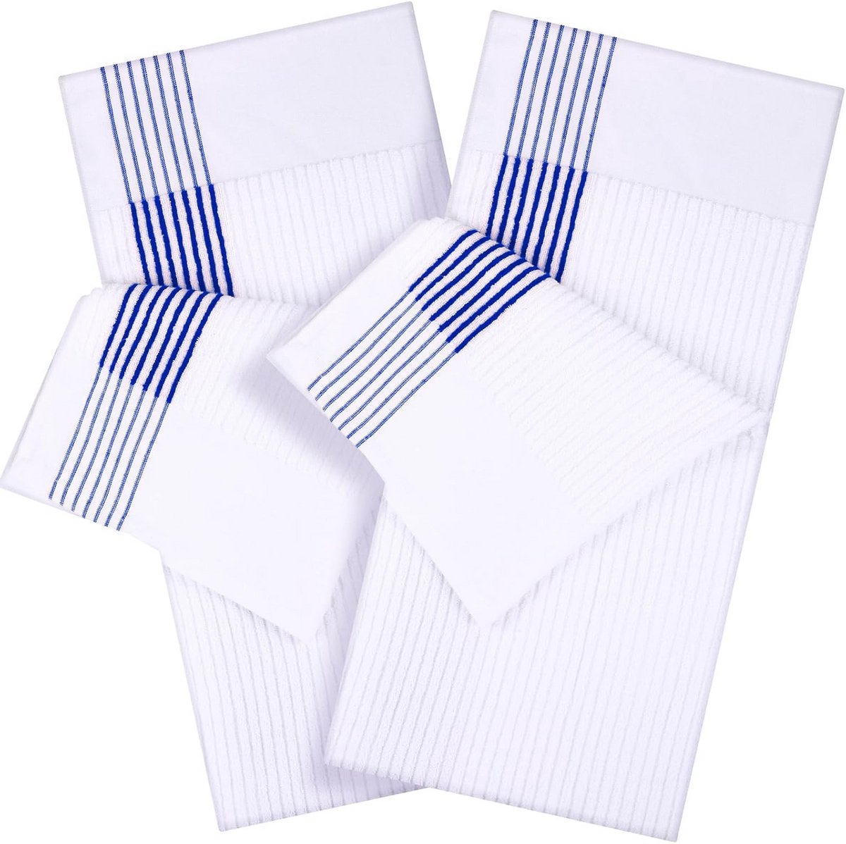 Grote Golfhanddoeken voor Mannen - 2 Stuks Soepele Katoenen Caddy Handdoeken voor Sport en Camping - Perfecte Geschenken voor Golfliefhebbers