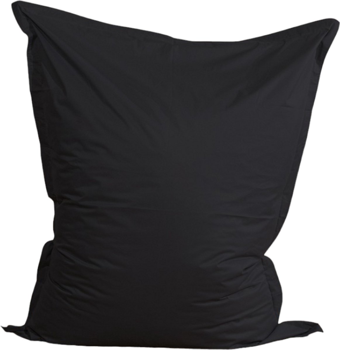 Bananair Zitzak XXL afneembare hoes - Voor buiten - Waterdicht - UV-bestendig - Zwart - 140 x 180 cm