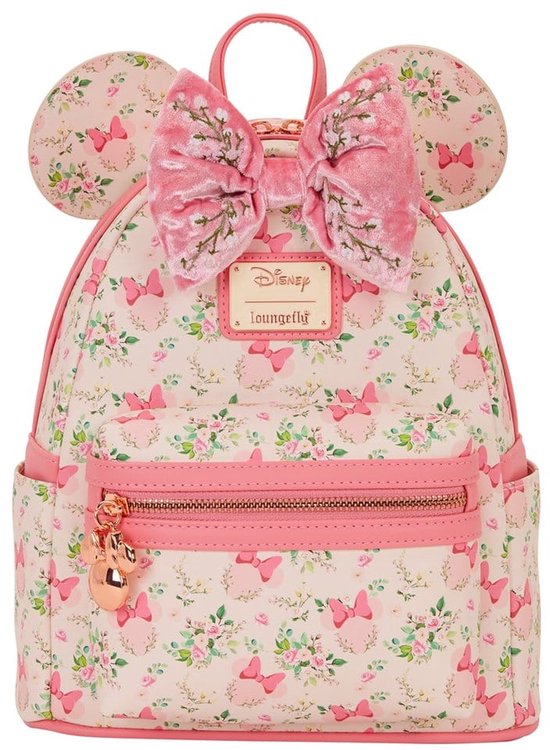 Disney Loungefly Mini Backpack Minnie Mouse Floral