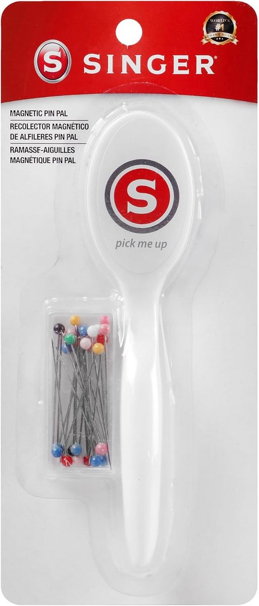 Magnetische Naaimachine Naalden voor Diverse Stofsoorten 25 Stuks Blauw