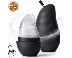 BvH™ Gezicht IJsroller Zwart 250ML - Ice Roller - IIs Contouren - Face Icing - Ice Skin Care - Gua Sha - Jade Roller - Dermaroller