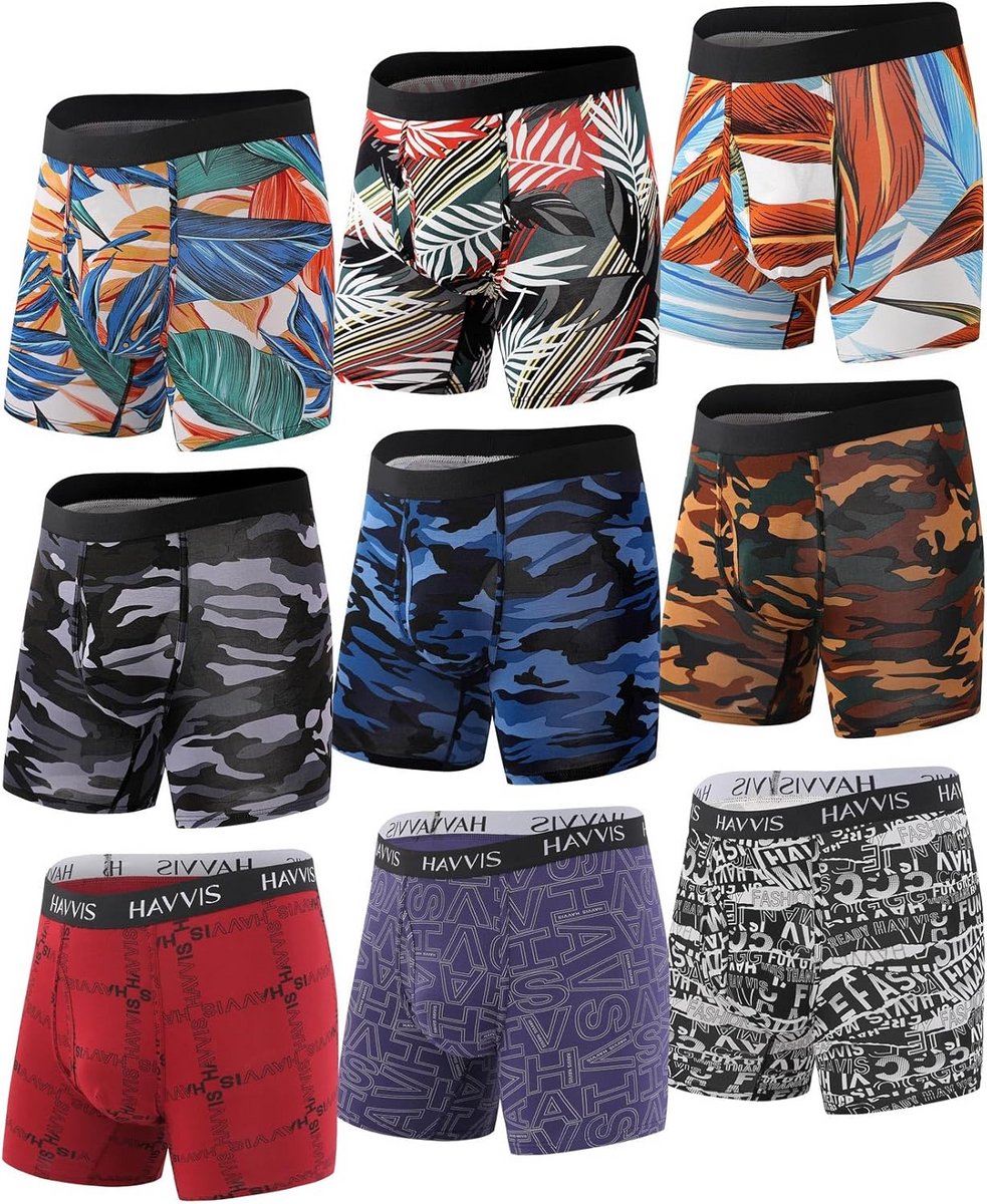 Boxershorts voor heren van bamboe - Ademend en superzacht ondergoed multipack