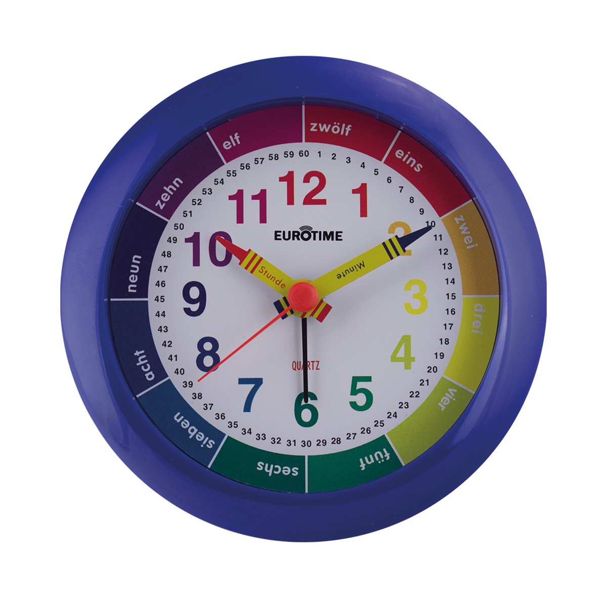 Kinderwekker kwarts, rood