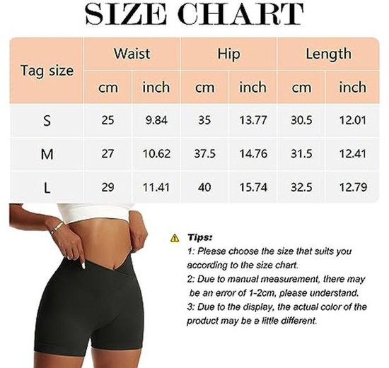 Hoge Taille Sportshorts Dames voor Yoga en Fitness — afbeelding 2